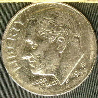 1999-D-Roosvelt-Dime-Missing-Clad-Layer.